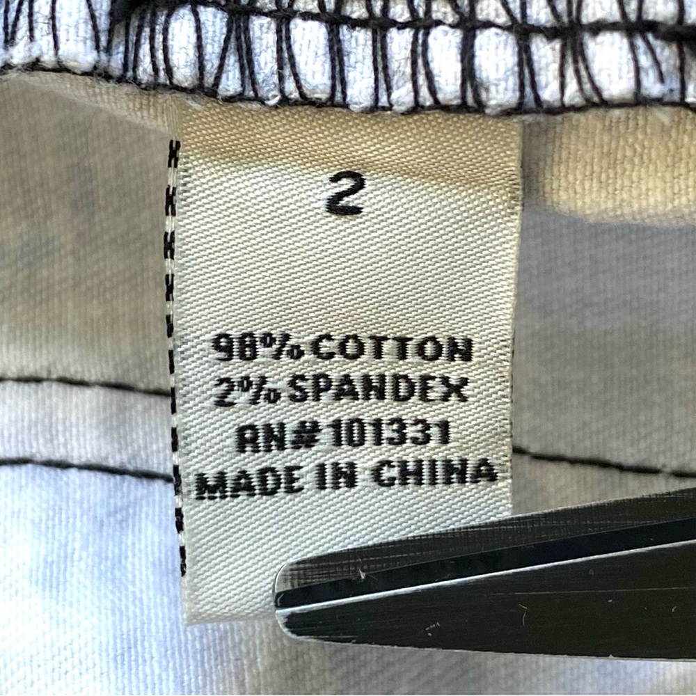 Refuge Women’s Stretch Skinny Black & White Plaid Jeans Pants Size 2 - Picture 7 of 11